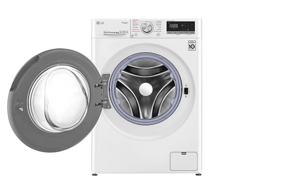 LG - FRONT LOAD WASHING MACHINE FV1285S3WS | 1 - Login Megastore