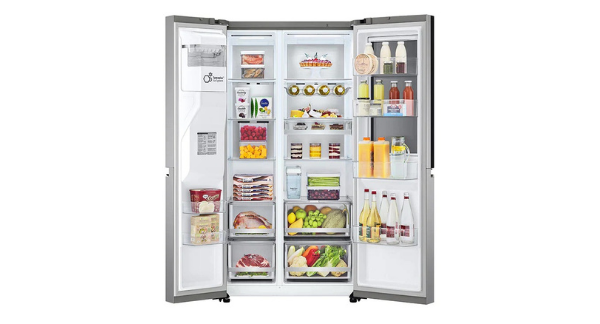 LG SIDE BY SIDE 2 DOOR REFRIGERATOR GCX257CSES | 2 - Login Megastore