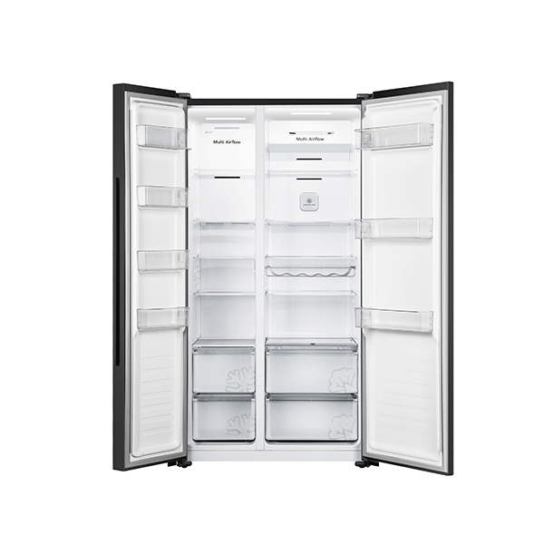 HISENSE SIDE BY SIDE 2 DOOR REFRIGERATOR RS680SN4IBU | 4 - Login Megastore