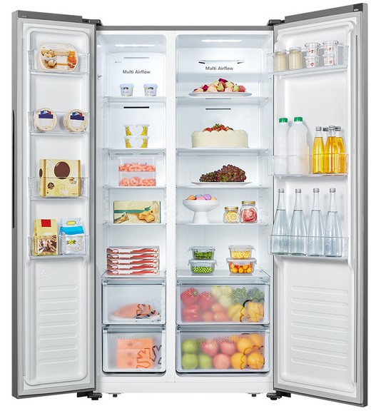 HISENSE-2D SIDE BY SIDE REFRIGERATOR RS660N4IGN | 1 - Login Megastore