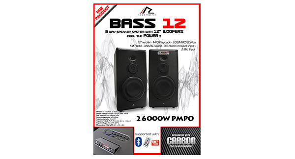 ROADMASTER - ACTIVE SPEAKER BASS12  | 2 - Login Megastore