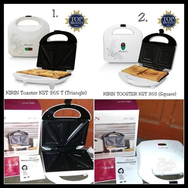 KIRIN SANDWICH TOASTER KST365S | 1 - Login Megastore