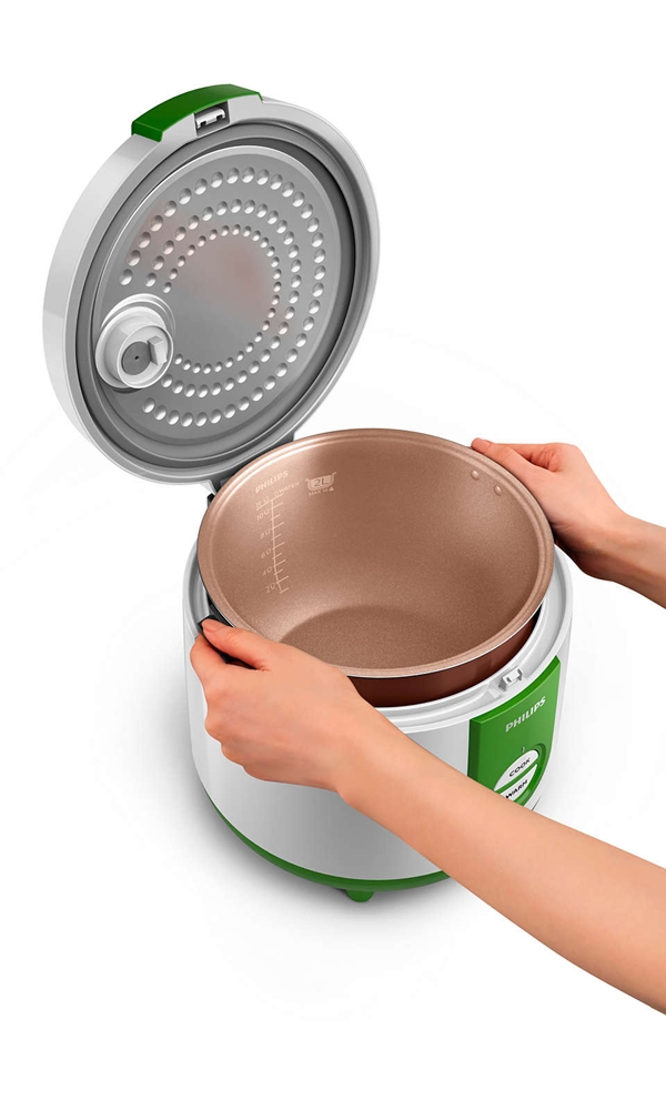 PHILIPS RICE COOKER  HD3119/30 GREEN | 5 - Login Megastore