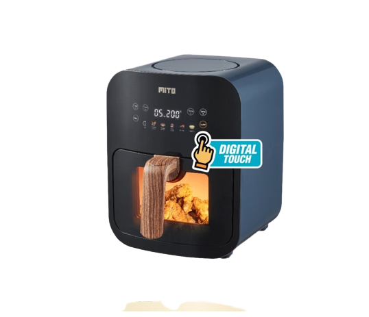 MITO AIR FRYER AF8 CRYSTAL BLACK | 1 - Login Megastore