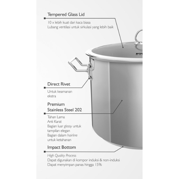 BORISH BEINZ STOCK POT  BSPI 223P | 2 - Login Megastore