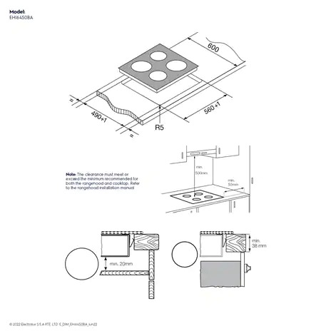 ELECTROLUX PORTABLE INDUCTION 1B  EHI6450BA | 2 - Login Megastore