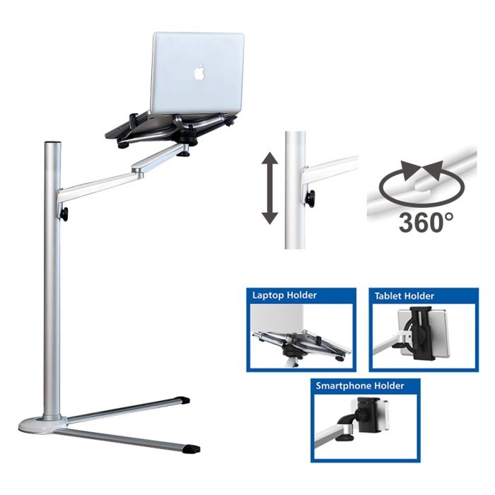 BERVIN LAPTOP FLOOR STAND ACC COMPUTER BLFSU5510P | 3 - Login Megastore