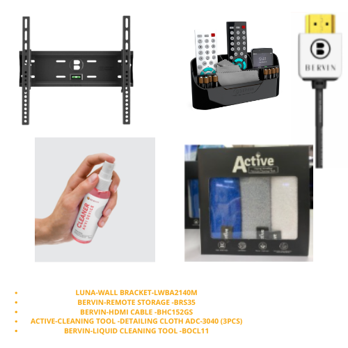 BERVIN-STARTER KIT-LED M3 - Login Megastore