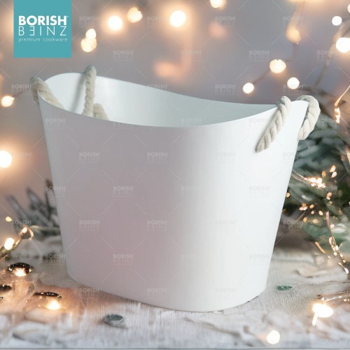 BORISH BEINZ MULTI STORAGE BBHW SL08 WH(39.5*30.5*30cm) - Login Megastore