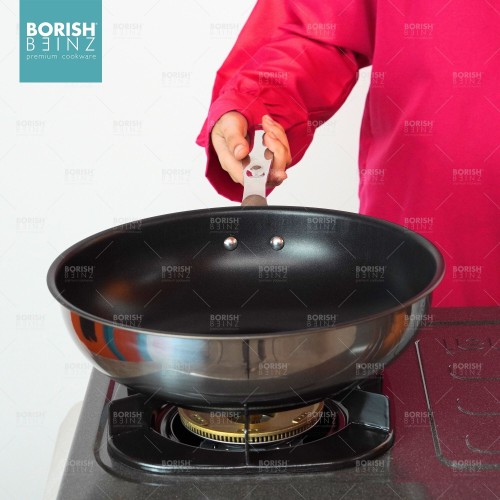 BORISH BEINZ STIR FRY PAN BSWI 2816 - Login Megastore