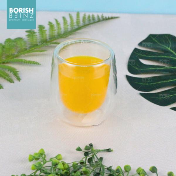 BORISH BEINZ GLASS/MUG GLASS BBGW BX10 CL DOUBLEWALL GLASS - Login Megastore