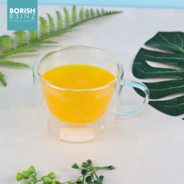 BORISH BEINZ GLASS/MUG GLASS BBGW BX11 CL  DOUBLEWALL GLASS - Login Megastore