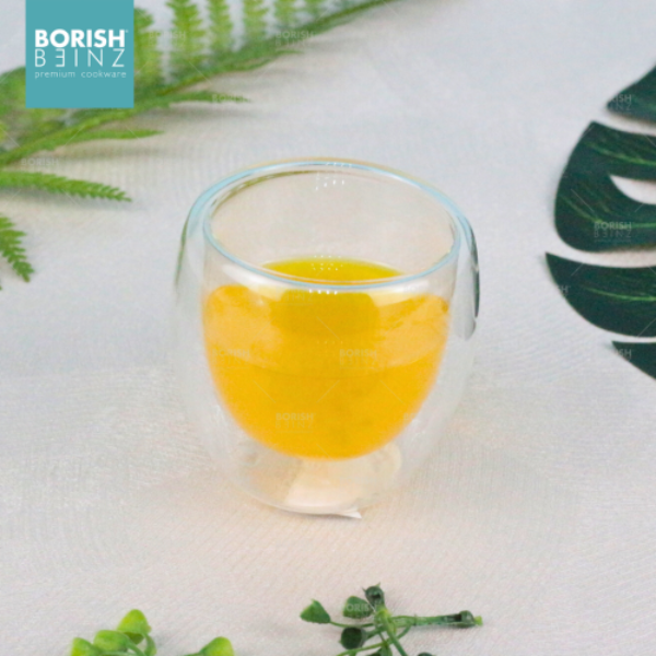 BORISH BEINZ GLASS/MUG GLASS BBGW BX15 CL DOUBLEWALL GLASS - Login Megastore