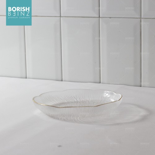 BORISH BEINZ PLATE GLASS BBGW FY27 TS(13.5*13.5cm)CLEAR - Login Megastore