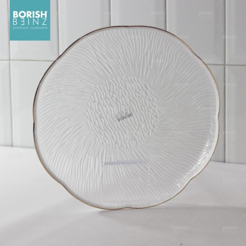 BORISH BEINZ PLATE GLASS BBGW FY29 TS(23.5*23.5cm)CLEAR - Login Megastore