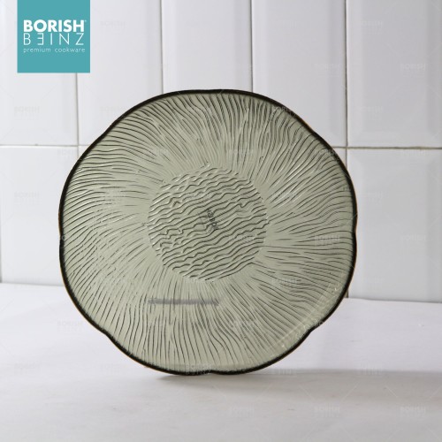 BORISH BEINZ PLATE GLASS BBGW FY32 GR(23.5*23.5cm)GRAY - Login Megastore