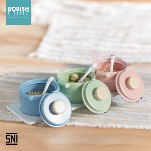 BORISH BEINZ TEMPAT BUMBU XZH 30 SEASONING JAR - Login Megastore