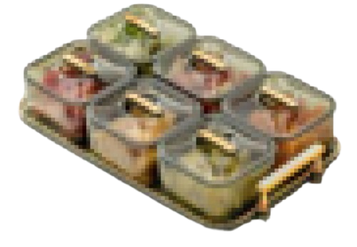 BORISH BEINZ CANISTER PLASTIK BBHW JE04 GN NUTS BOX SET6PCS - Login Megastore