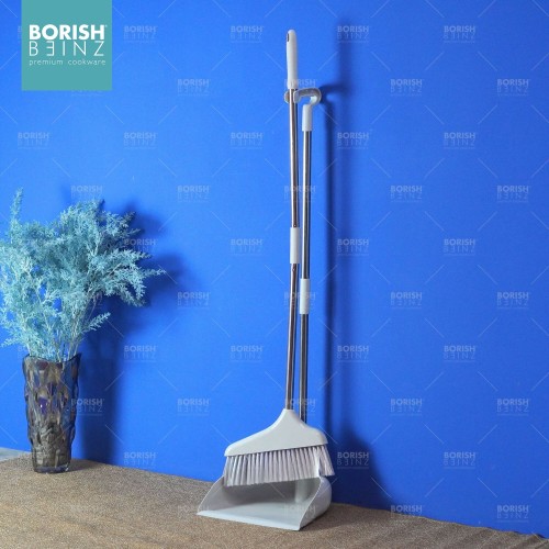 BORISH BEINZ BROOM BBHW OCD2 GR (Broom&Dustpan) - Login Megastore
