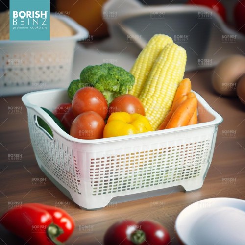 BORISH BEINZ DRAIN BASKET BBHW 2244 WH - Login Megastore