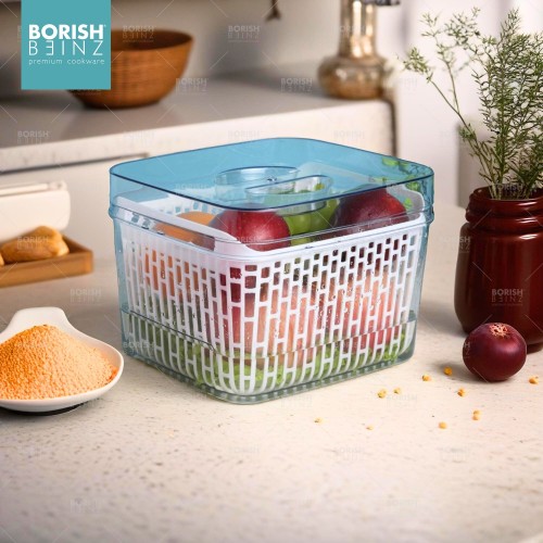 BORISH BEINZ DRAIN BASKET BBHW 8846 WH(23*20*15cm/3.5L) - Login Megastore