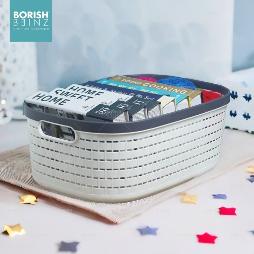 BORISH BEINZ MULTI BASKET BBHW KC23 WH(44*31*16.5cm) - Login Megastore