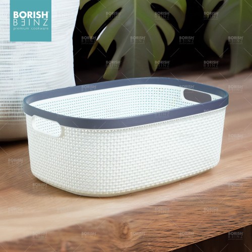 BORISH BEINZ MULTI BASKET BBHW KC40 WH(44.5*30.5*16.5cm) - Login Megastore