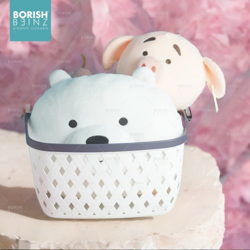 BORISH BEINZ MULTI BASKET BBHW KC63 WH(35*27*20cm) - Login Megastore