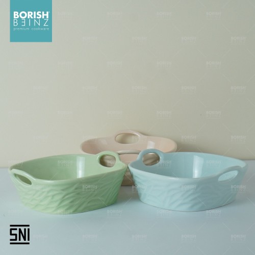 BORISH BEINZ PLATE CRMC-XZH 41 SQUARE CERAMIC PLATE HANDLE (7) - Login Megastore