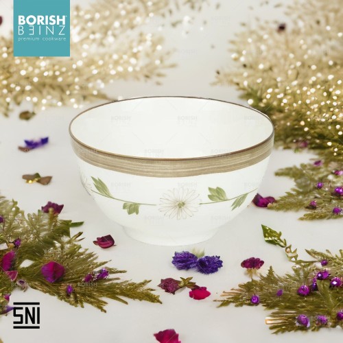 BORISH BEINZ BOWL CRMC XZH 42 LITTLE DAISSY NATURAL BOWL(6") - Login Megastore
