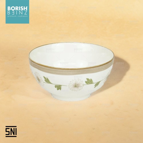 BORISH BEINZ BOWL CRMC XZH 43 LITTLE DAISY NATURAL BOWL(7") - Login Megastore