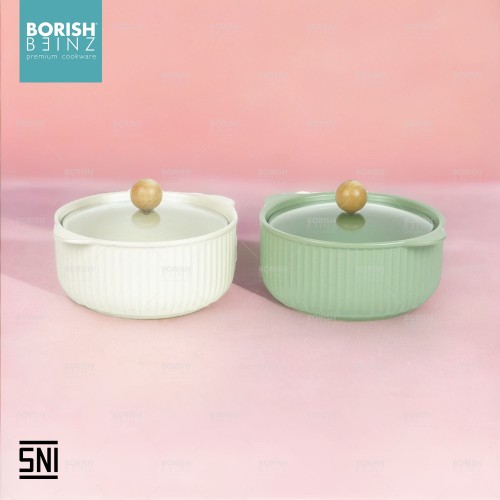 BORISH BEINZ BOWL CRMC JB NY98020 SOUP POTL WITH LID - Login Megastore