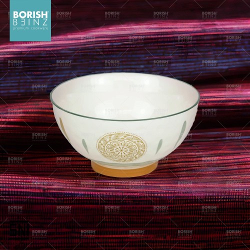 BORISH BEINZ BOWL CRMC YH 02 STONE PATTERN BOWL(7") - Login Megastore