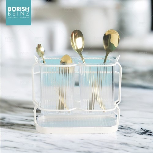 BORISH BEINZ TEMPAT SENDOK LX 19 SPOON/CHOPSTICK HOLDER CR - Login Megastore
