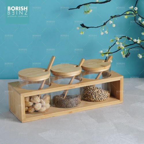 BORISH BEINZ TEMPAT BUMBU KH 17 JAR SET - Login Megastore