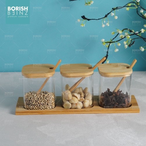 BORISH BEINZ TEMPAT BUMBU KH 1 JAR SET - Login Megastore
