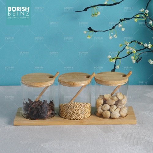 BORISH BEINZ TEMPAT BUMBU KH 2 JAR SET - Login Megastore