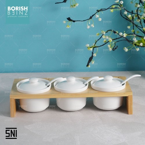 BORISH BEINZ TEMPAT BUMBU KH 3 JAR SET - Login Megastore