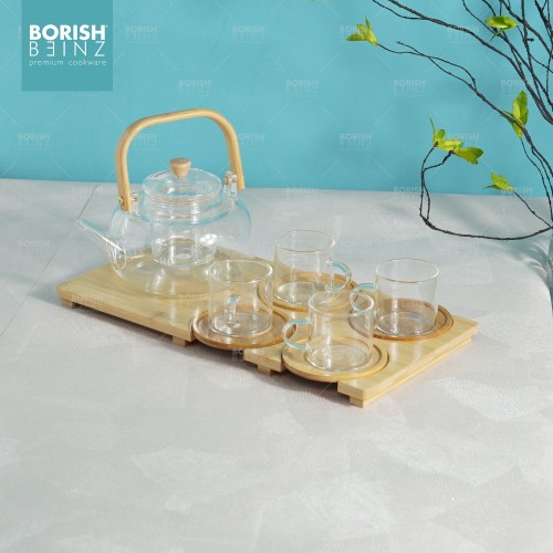 BORISH BEINZ TEA POT KH 18 TEA SET - Login Megastore