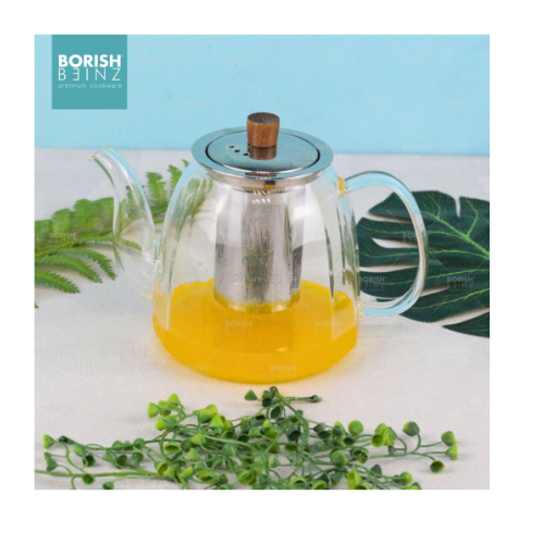 BORISH BEINZ-TEA POT-BBGW-0172 CL 900ml - Login Megastore