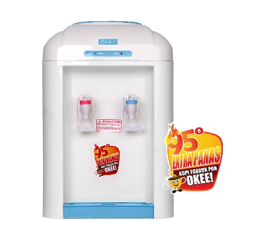 KIRIN PORTABLE WATER DISPENSER KWD106HN BLUE - Login Megastore