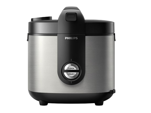 PHILIPS RICE COOKER  HD3138/33 SILVER - Login Megastore