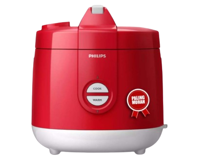 PHILIPS-RICE COOKER -HD3131/32RED - Login Megastore