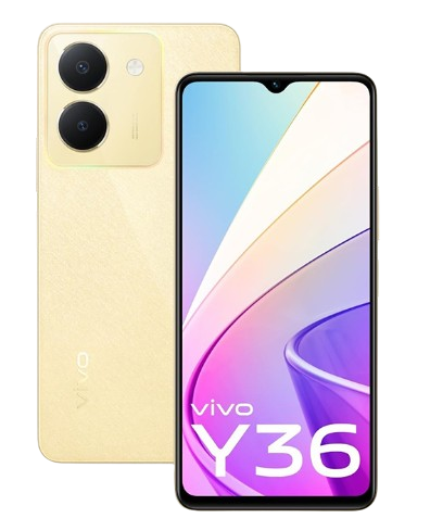 VIVO ANDROID SMART Y36 (8+256GB) VIBRANT GOLD - Login Megastore