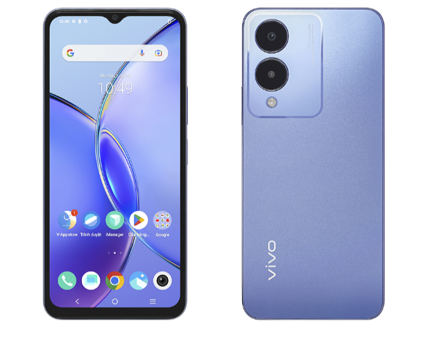 VIVO ANDROID SMART Y17S (4+128GB) GLITTER PURPLE - Login Megastore