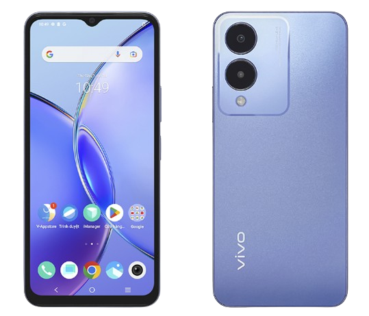 VIVO ANDROID SMART Y17S (4+64GB) GLITTER PURPLE - Login Megastore