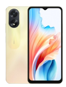 OPPO-ANDROID SMART-A38 4+128GB GLOWING GOLD - Login Megastore