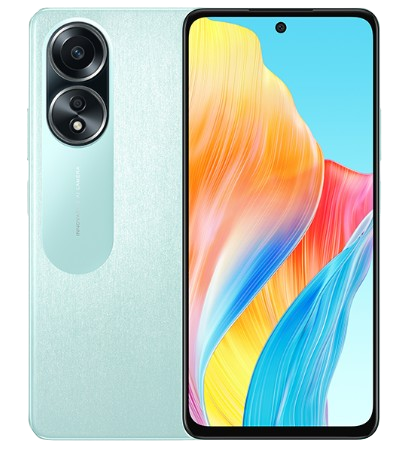 OPPO ANDROID SMART A58 6+128GB DAZZLING GREEN - Login Megastore