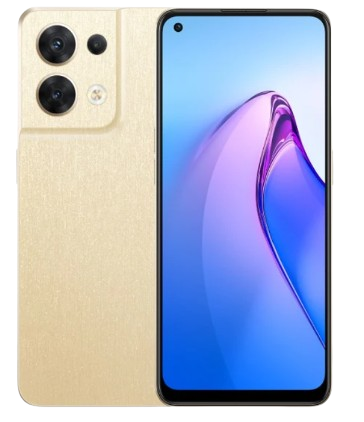 OPPO ANDROID SMART RENO8 5G 12+256GB SHINY CREAM - Login Megastore