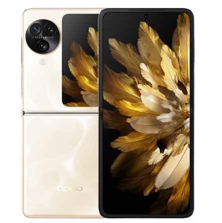 OPPO-ANDROID SMART-FIND N3 FLIP 12+256GB GOLDEN CREAM - Login Megastore